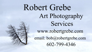 ART PHOTOGRAPHY SERVICES BUS CARD 2